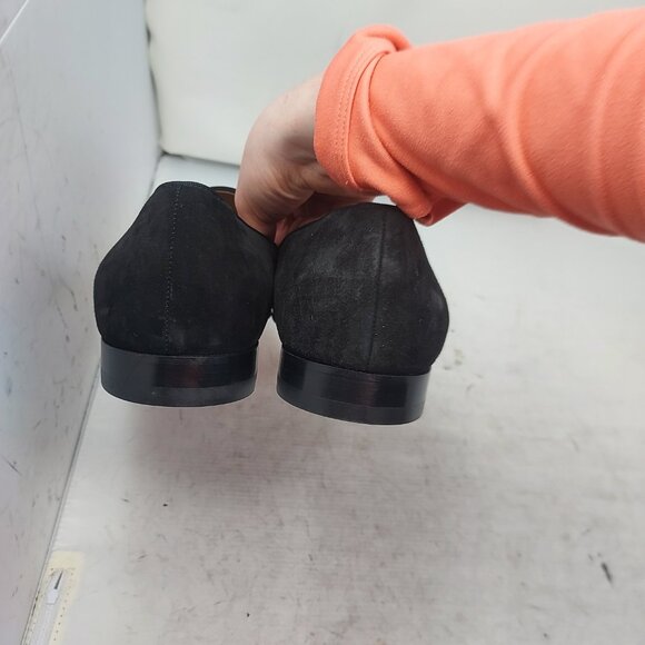 CHRISTIAN LOUBOUTIN Black Suede Dandy Loafer Shoe - Picture 12 of 13